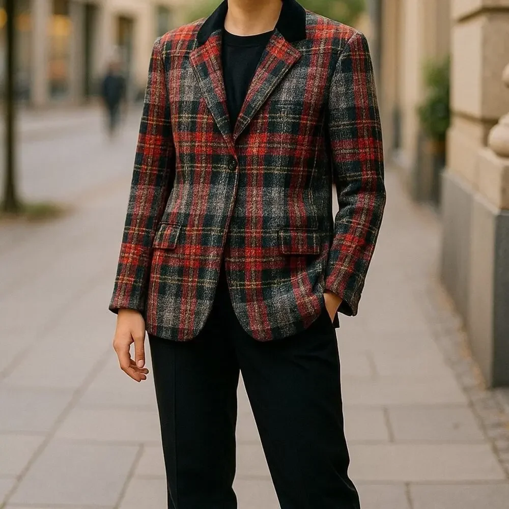 Valentino vintage plaid